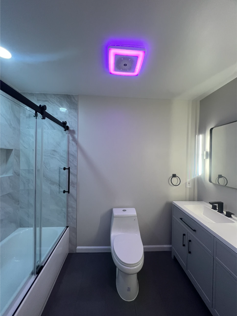 hooper residence bathroom remodel interior work